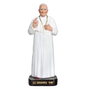 Statua Papa Giovanni XXIII cm 43 in resina