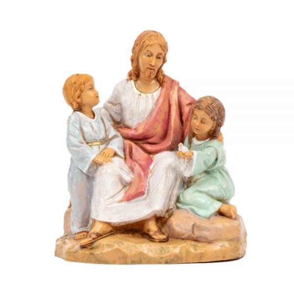 Cristo con bambini cm 12 Fontanini