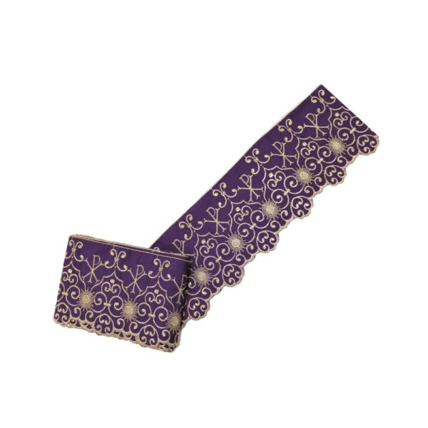 Balza batista di cotone viola Ostia radiosa 13 cm