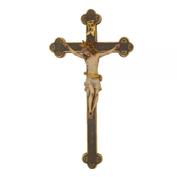 Croce barocca con Cristo pisa