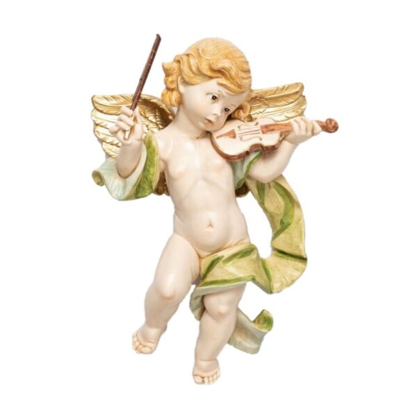Angelo con violino cm 27
